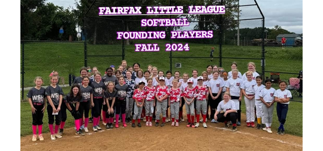 Fairfax Little League Softball Opening Day